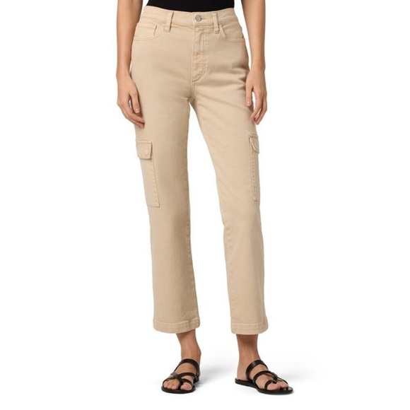 Joe's Jeans Denim - NWOT Joe's Jeans Tan Straight Leg Cargo Utility Gorpcore Stretch Jeans Size 28